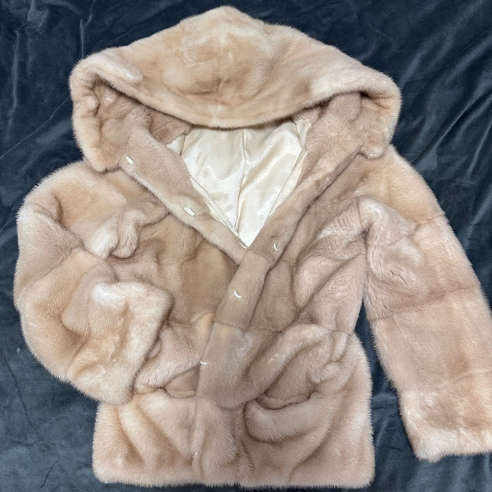 Saga mink fur coat